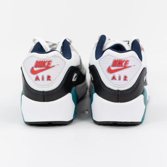 Nike Ken Griffey Jr. x Air Max 90 GS 'Backwards Cap' DJ5194-100 Baseball Sneaker - Picture 7 of 11